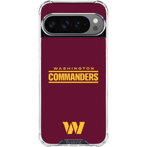 NFL Washington Commanders Performance Series Google Pixel 10 Pro XL Clear Case