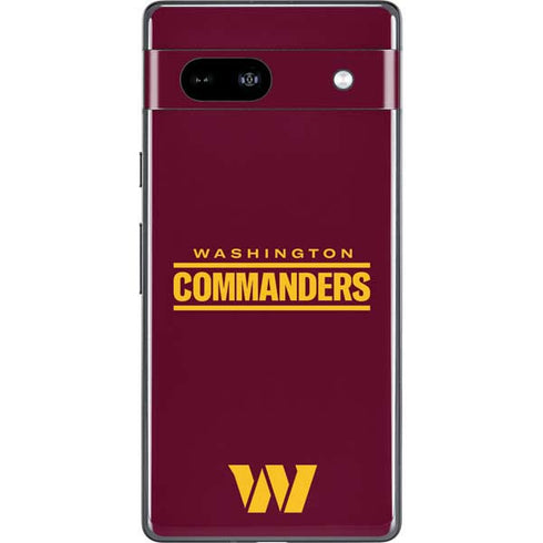 NFL Washington Commanders Performance Series Google Pixel 7a Skin