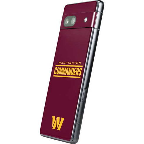 NFL Washington Commanders Performance Series Google Pixel 7a Skin
