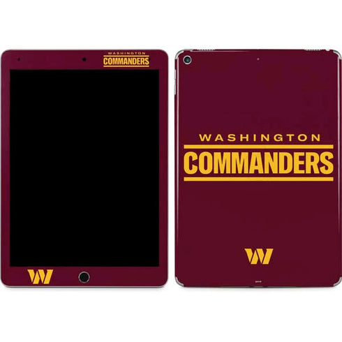 NFL Washington Commanders Performance Series iPad Skins