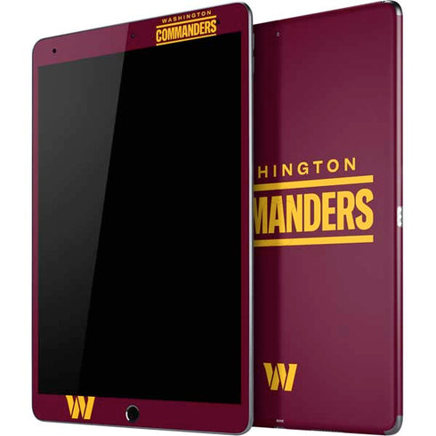 NFL Washington Commanders Performance Series iPad Skins