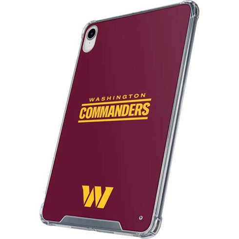 NFL Washington Commanders Performance Series iPad 11th Gen (2025) Clear Case