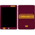 NFL Washington Commanders Performance Series Apple iPad Skin