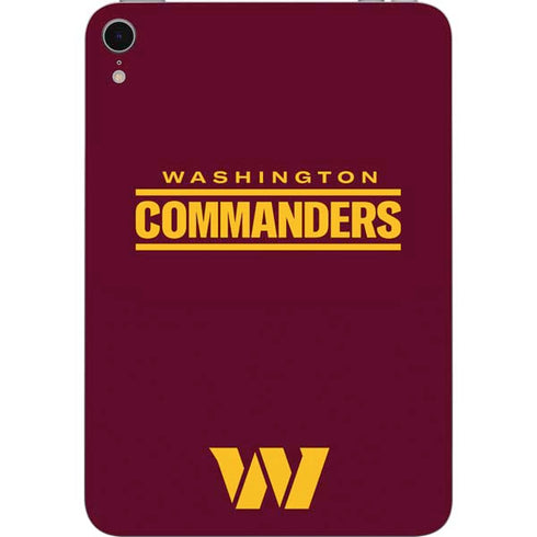 NFL Washington Commanders Performance Series Apple iPad Mini Skin