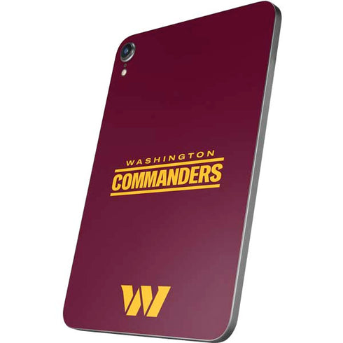 NFL Washington Commanders Performance Series Apple iPad Mini Skin