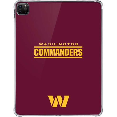 NFL Washington Commanders Performance Series iPad Pro 11in (2024) Clear Case