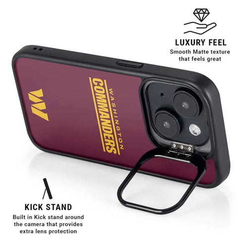 NFL Washington Commanders Performance Series iPhone 14 Plus Kickstand Case