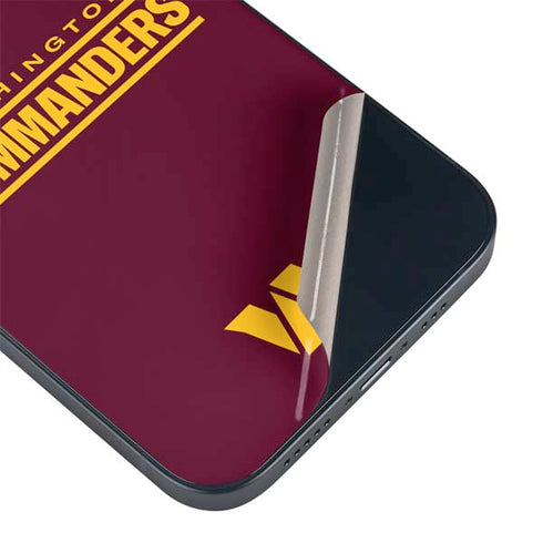 NFL Washington Commanders Performance Series iPhone Skins