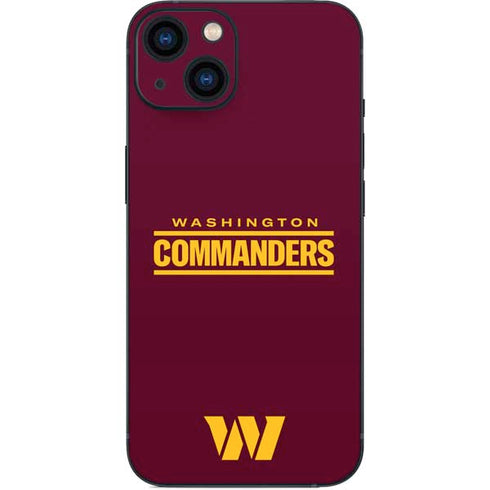 NFL Washington Commanders Performance Series iPhone Skins