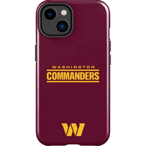 NFL Washington Commanders Performance Series iPhone 15 Impact Case