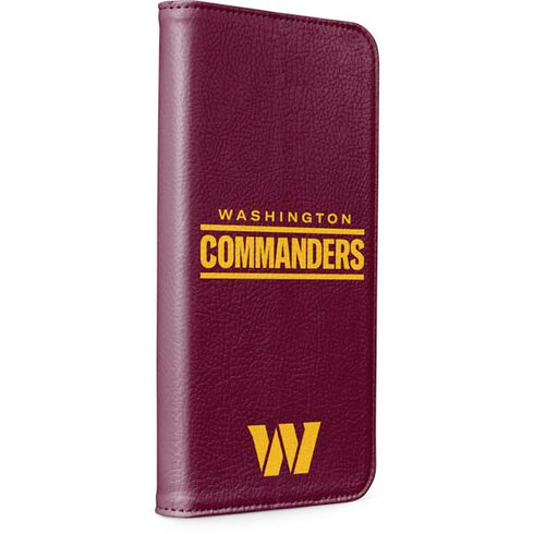 NFL Washington Commanders Performance Series iPhone 15 Plus Folio Case