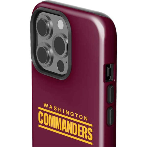 NFL Washington Commanders Performance Series iPhone 15 Pro Impact Case