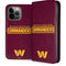 NFL Washington Commanders Performance Series iPhone 15 Pro Max Folio Case