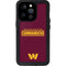 NFL Washington Commanders Performance Series iPhone 15 Pro Waterproof Case