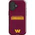 NFL Washington Commanders Performance Series iPhone 16 Impact Case