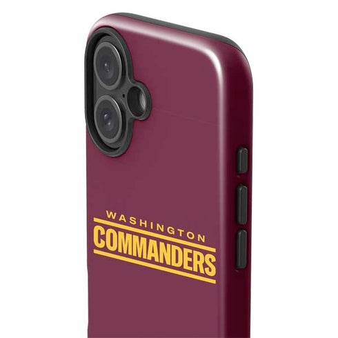 NFL Washington Commanders Performance Series iPhone 16 Impact Case