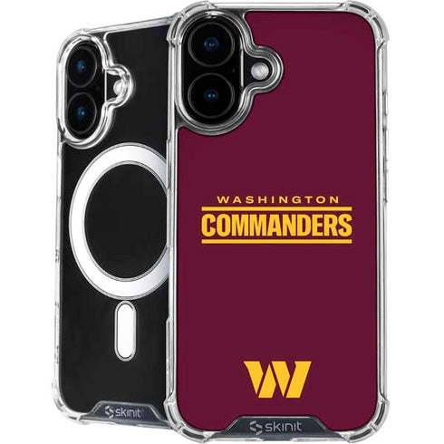 NFL Washington Commanders Performance Series iPhone 16 MagSafe Case
