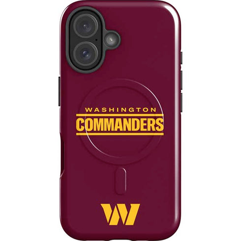 NFL Washington Commanders Performance Series iPhone 16 Magsafe Impact Case