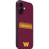 NFL Washington Commanders Performance Series iPhone 16 Plus Skin