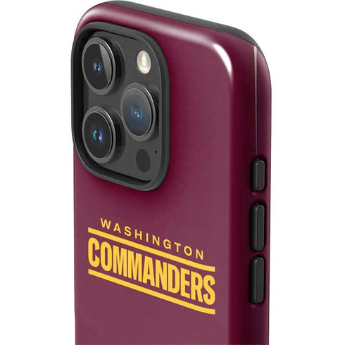NFL Washington Commanders Performance Series iPhone 16 Pro Impact Case