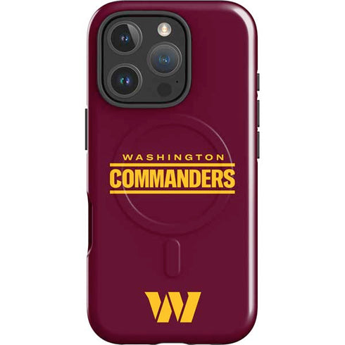 NFL Washington Commanders Performance Series iPhone 16 Pro Magsafe Impact Case