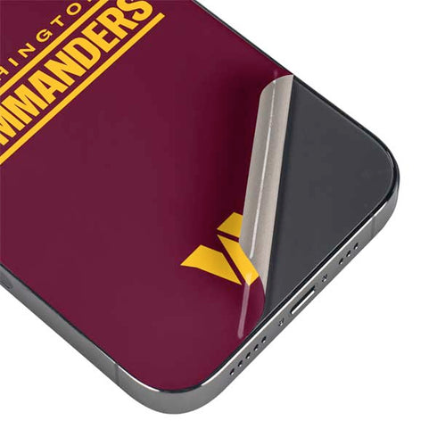 NFL Washington Commanders Performance Series iPhone 16 Pro Skin