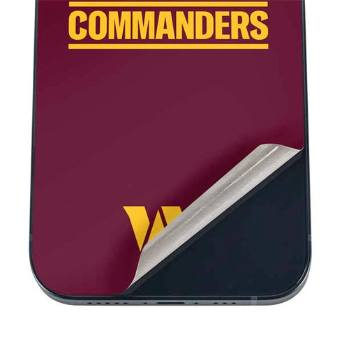 NFL Washington Commanders Performance Series iPhone 16 Skin