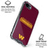 NFL Washington Commanders Performance Series iPhone 16e Clear Case