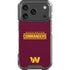 NFL Washington Commanders Performance Series iPhone 18 Pro Clear Case