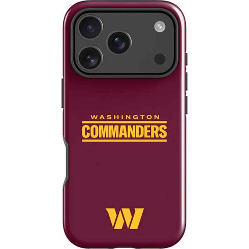 NFL Washington Commanders Performance Series iPhone 18 Pro Impact Case