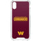 NFL Washington Commanders Performance Series iPhone XS Clear Case