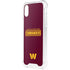 NFL Washington Commanders Performance Series iPhone XS Clear Case