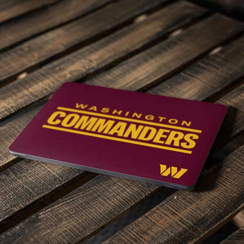 NFL Washington Commanders Performance Series Apple MacBook Air Skin