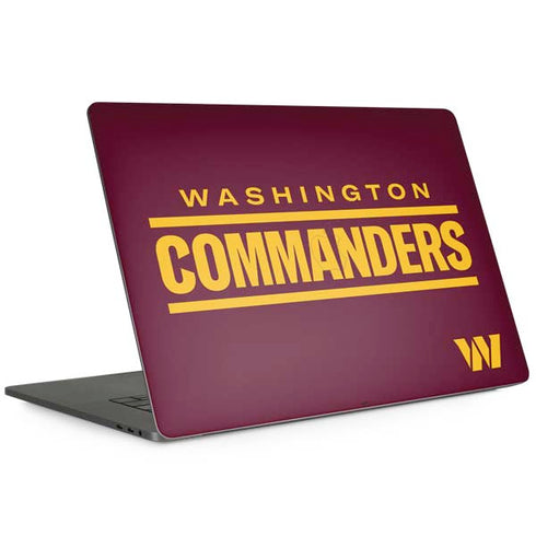 NFL Washington Commanders Performance Series MacBook Skins