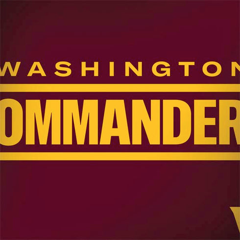 NFL Washington Commanders Performance Series MacBook Skins