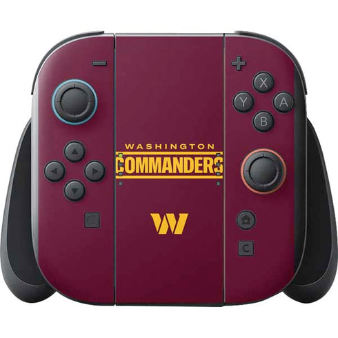 NFL Washington Commanders Performance Series Nintendo Switch 2 (2025) with Joy-Con Skin