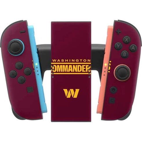 NFL Washington Commanders Performance Series Nintendo Switch 2 (2025) Joy-Con Controller Skin