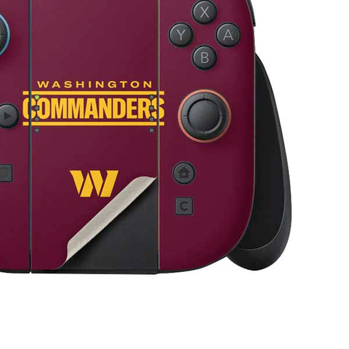 NFL Washington Commanders Performance Series Nintendo Switch 2 (2025) Joy-Con Controller Skin