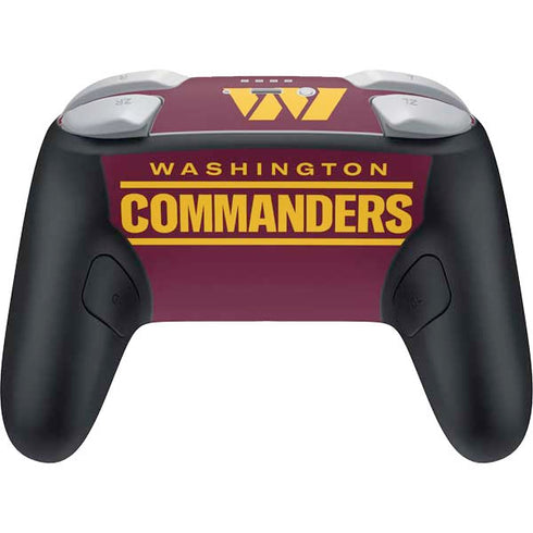 NFL Washington Commanders Performance Series Nintendo Switch 2 (2025) Pro Controller Skin