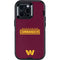 NFL Washington Commanders Performance Series Otterbox Defender iPhone Skin