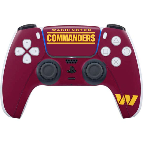 NFL Washington Commanders Performance Series PlayStation PS5 Skins