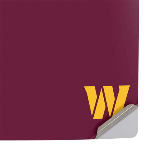 NFL Washington Commanders Performance Series PS5 Pro Console Skin