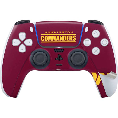 NFL Washington Commanders Performance Series PS5 Pro Disk Bundle Skin
