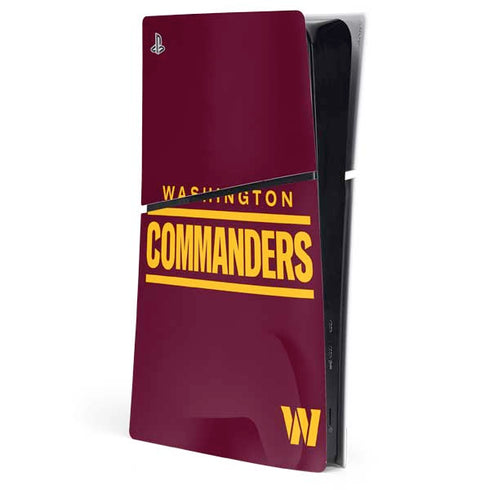 NFL Washington Commanders Performance Series PlayStation PS5 Skins