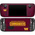NFL Washington Commanders Performance Series Steam Deck Handheld Gaming Computer Skin