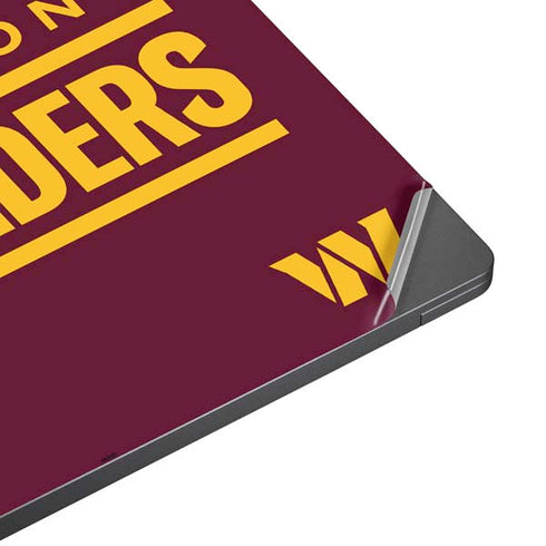 NFL Washington Commanders Performance Series Surface Laptop 7 15in Skin