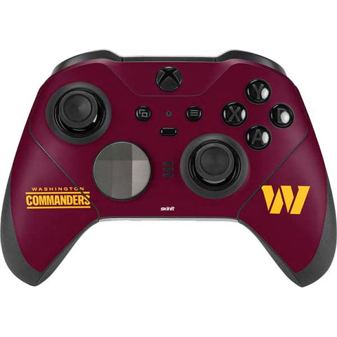 NFL Washington Commanders Performance Series Xbox Elite Wireless Controller Series 2 Skin