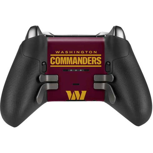 NFL Washington Commanders Performance Series Xbox Elite Wireless Controller Series 2 Skin