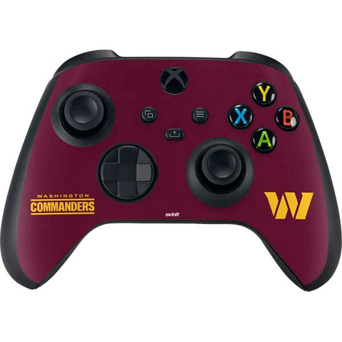NFL Washington Commanders Performance Series XBox Series X Digital Edition Bundle Skin