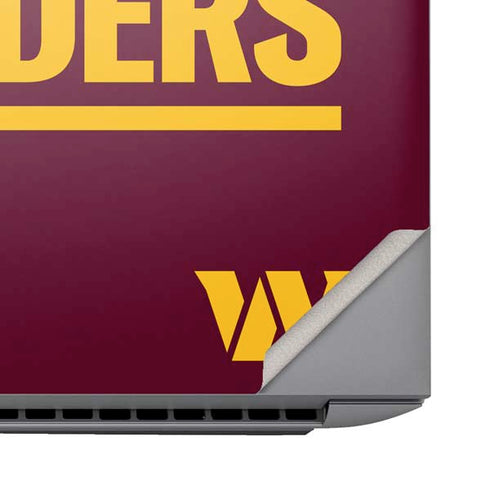 NFL Washington Commanders Performance Series HP ZBook Fury 16 G10 Skin